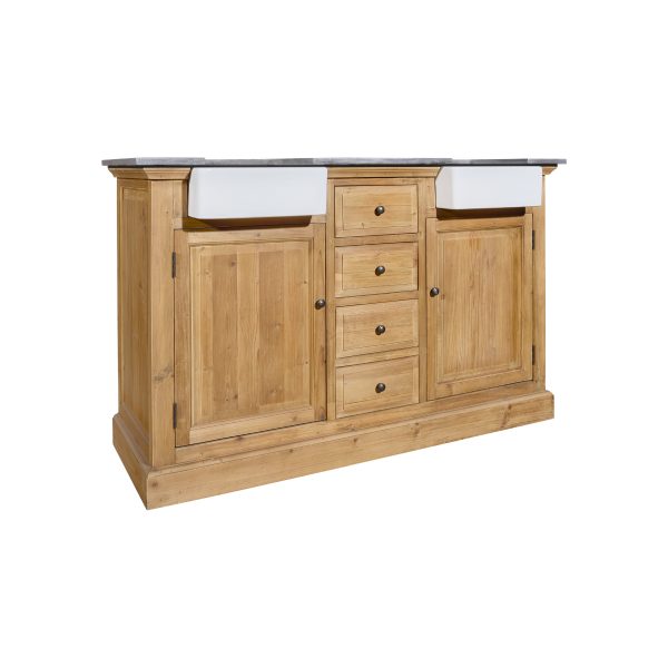 59" - Margate Double Sink Bathroom Vanity